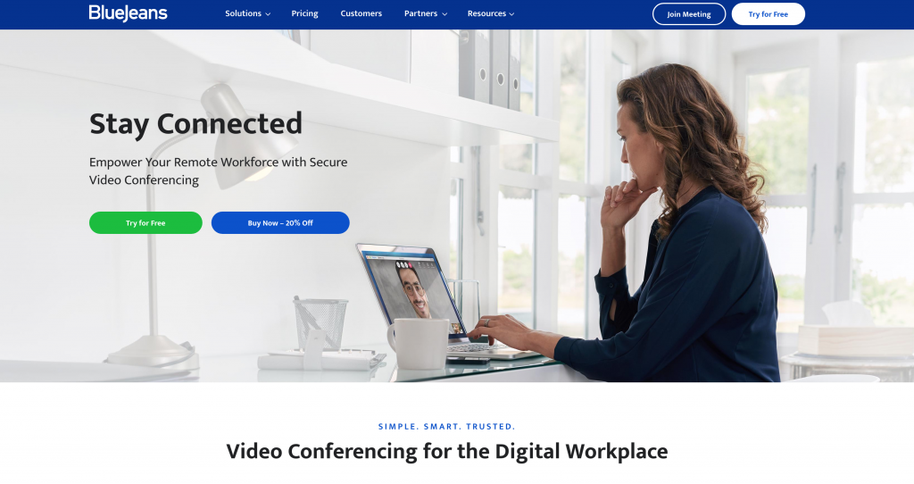 Blue Jeans Video Conferencing Platform