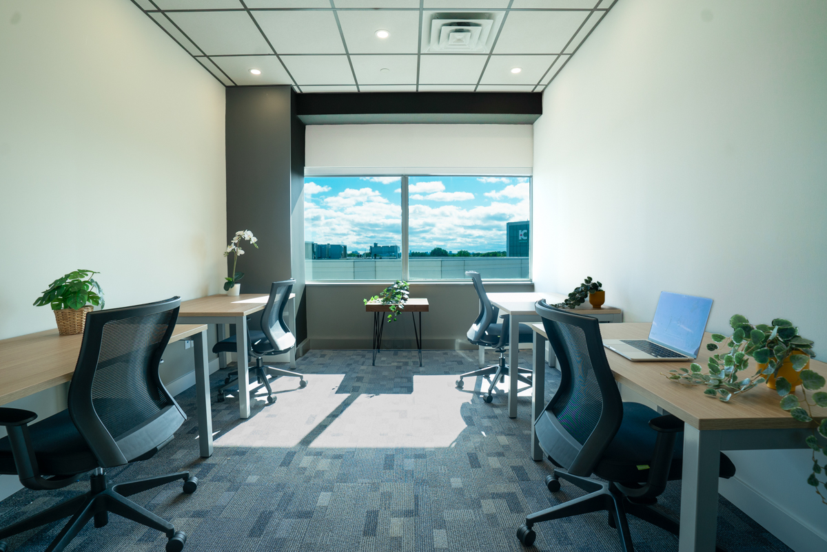 Open desk - Coworking and Private Office Space in Etobicoke, Ontario
